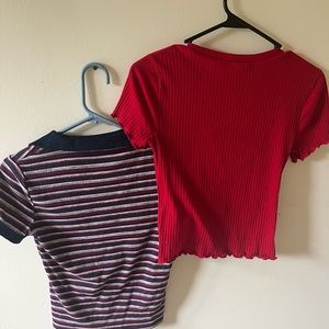 2 American eagle shirt sleeves